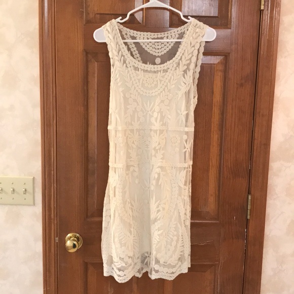 Express Dresses & Skirts - Express - short sleeve lace dress